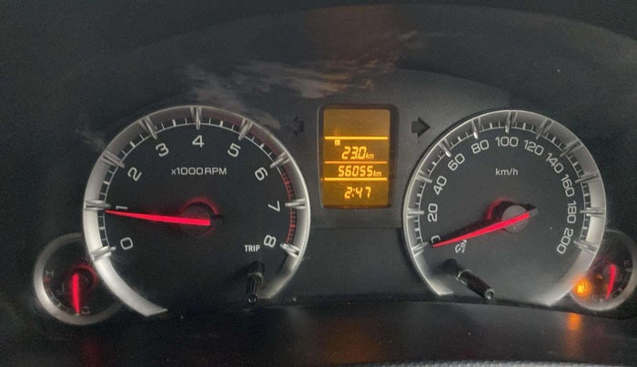 2015 Maruti Swift Dzire VXI, Petrol, Manual, 56,032 km, Odometer Image