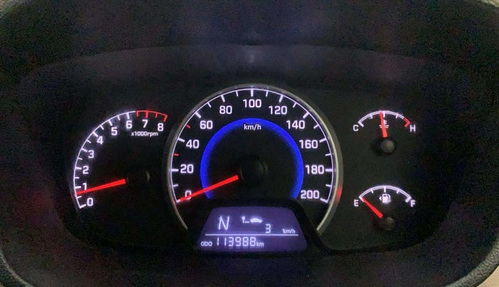 2017 Hyundai Grand i10 SPORTZ (O) AT 1.2 KAPPA VTVT, Petrol, Automatic, 1,13,983 km, Odometer Image