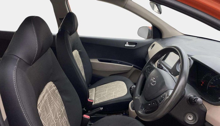 2017 Hyundai Grand i10 SPORTZ (O) AT 1.2 KAPPA VTVT, Petrol, Automatic, 1,13,983 km, Right Side Front Door Cabin