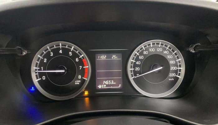 2024 Maruti Baleno DELTA PETROL 1.2, Petrol, Manual, 14,651 km, Odometer Image
