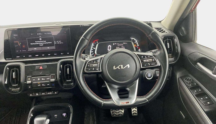 2021 KIA SONET GTX PLUS 1.0 DCT DUAL TONE, Petrol, Automatic, 45,831 km, Steering Wheel Close Up