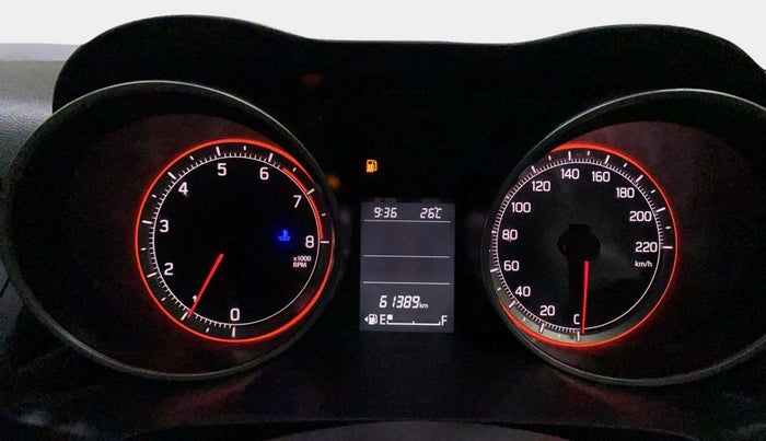 2018 Maruti Swift ZXI PLUS, Petrol, Manual, 61,357 km, Odometer Image