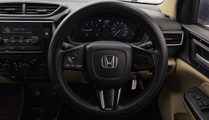 2018 Honda Amaze 1.5L I-DTEC S, Diesel, Manual, 30,675 km, Steering Wheel Close Up