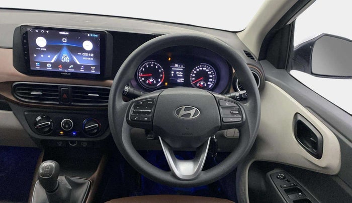 2023 Hyundai AURA S 1.2 CNG, CNG, Manual, 50,609 km, Steering Wheel Close Up