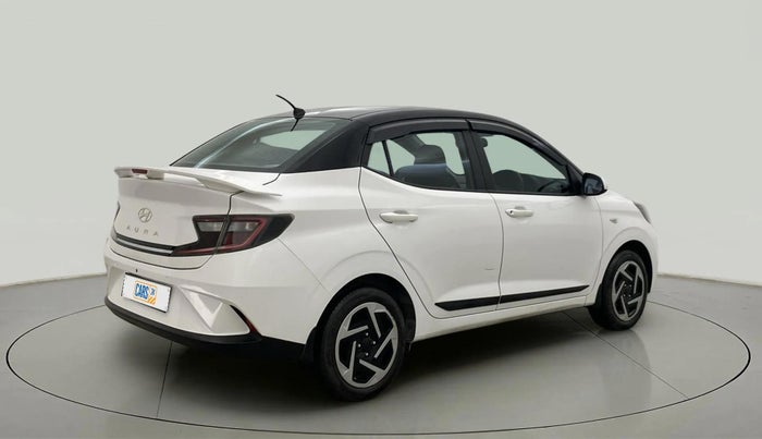 2023 Hyundai AURA S 1.2 CNG, CNG, Manual, 50,609 km, Right Back Diagonal