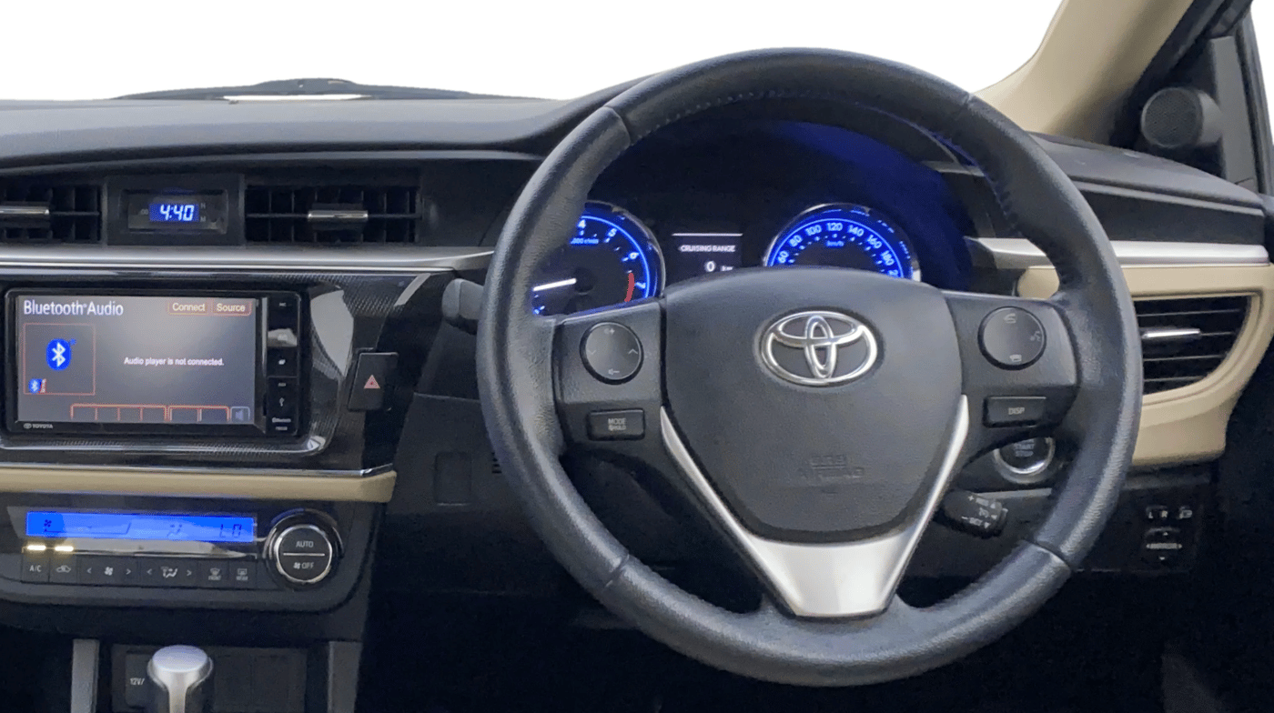 2015 Toyota Corolla Altis VL CVT PETROL, Petrol, Automatic, 79,292 km, Steering Wheel Close Up