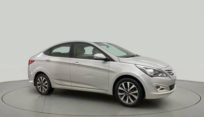 2015 Hyundai Verna 1.6 VTVT SX, Petrol, Manual, 92,378 km, Right Front Diagonal