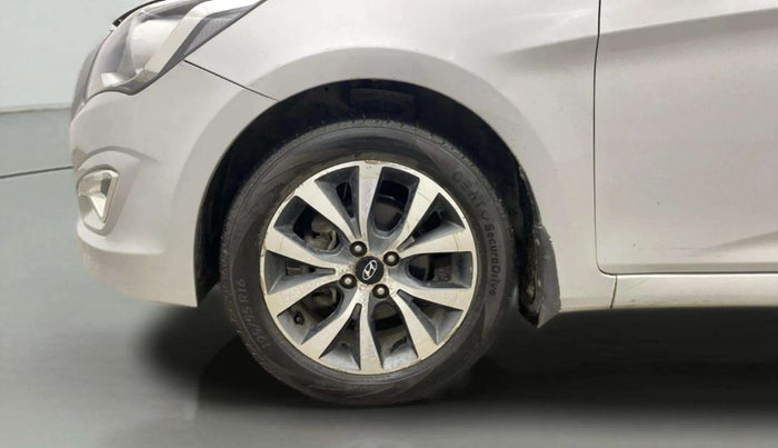 2015 Hyundai Verna 1.6 VTVT SX, Petrol, Manual, 92,378 km, Left Front Wheel