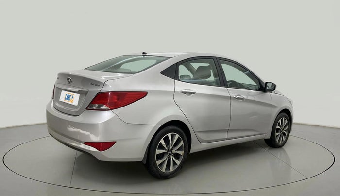 2015 Hyundai Verna 1.6 VTVT SX, Petrol, Manual, 92,378 km, Right Back Diagonal