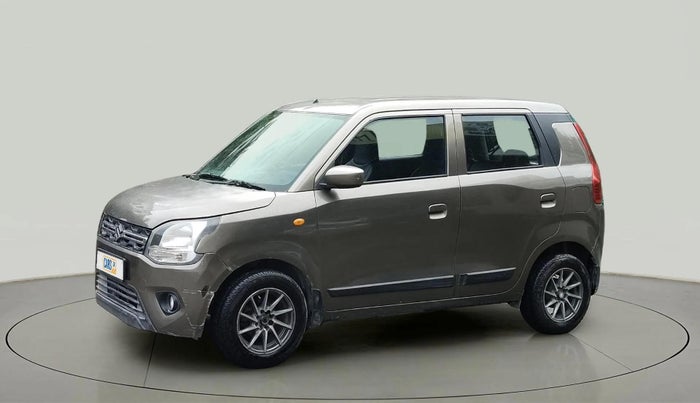2019 Maruti New Wagon-R VXI 1.0 AMT, Petrol, Automatic, 82,206 km, Left Front Diagonal