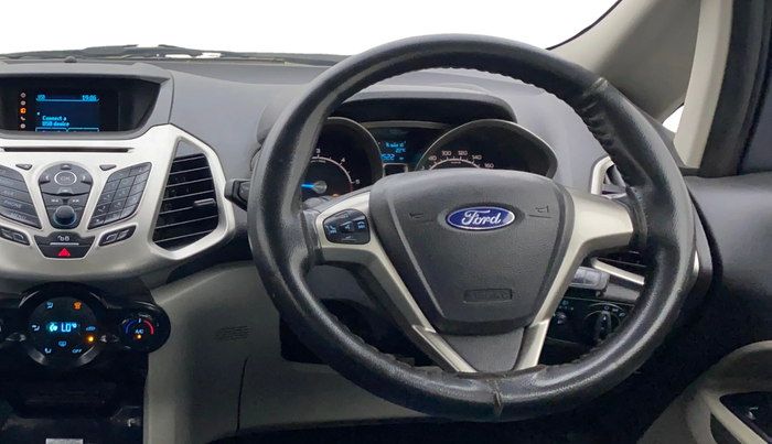 2015 Ford Ecosport TITANIUM 1.5L DIESEL, Diesel, Manual, 82,520 km, Steering Wheel Close Up