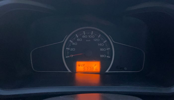 2021 Maruti Alto LXI O, Petrol, Manual, 57,757 km, Odometer Image