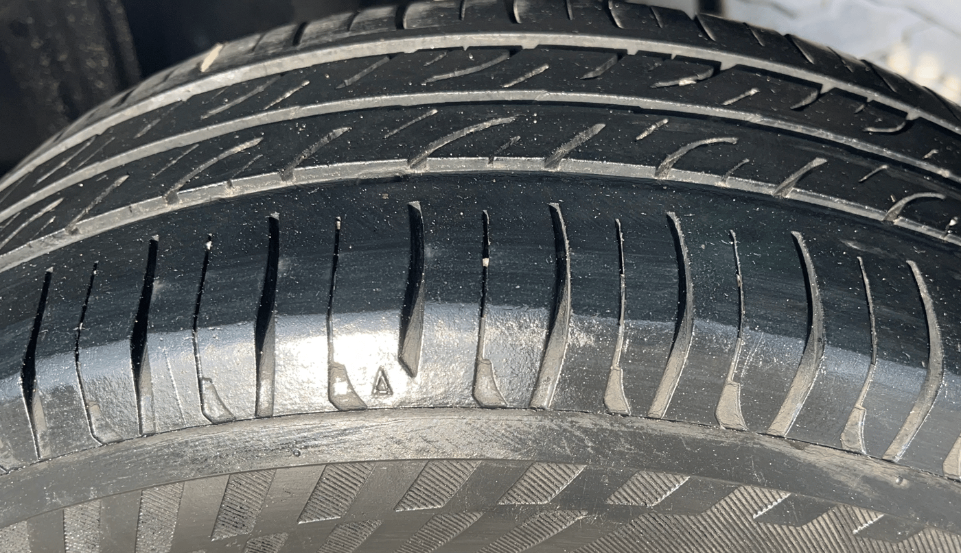 2021 Maruti Alto LXI O, Petrol, Manual, 57,757 km, Left Front Tyre Tread