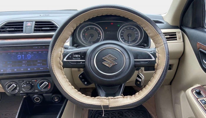 2019 Maruti Dzire VXI, Petrol, Manual, 74,175 km, Steering Wheel Close Up