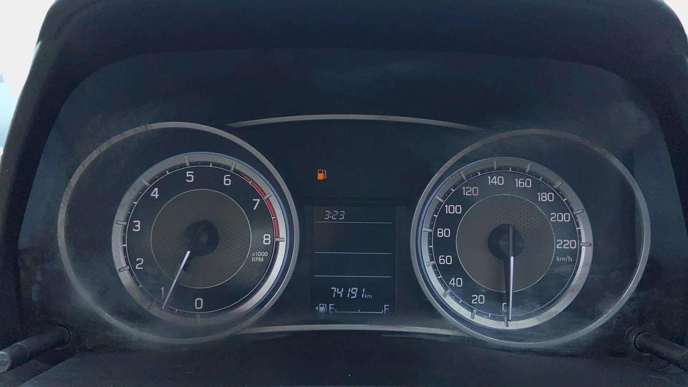 2019 Maruti Dzire VXI, Petrol, Manual, 74,175 km, Odometer Image
