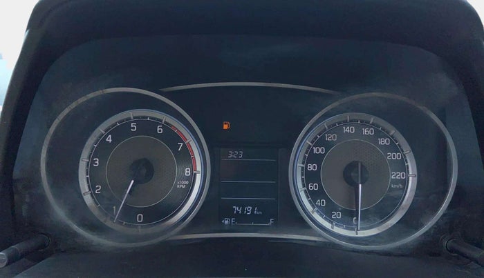 2019 Maruti Dzire VXI, Petrol, Manual, 74,175 km, Odometer Image