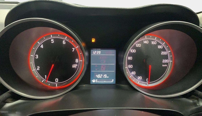 2021 Maruti Swift VXI, Petrol, Manual, 48,212 km, Odometer Image