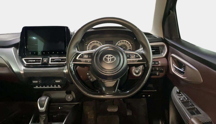 2024 Toyota Urban Cruiser Taisor V 1.0 Petrol AT, Petrol, Automatic, 7,163 km, Steering Wheel Close Up