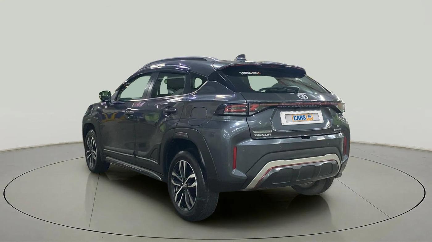 2024 Toyota Urban Cruiser Taisor V 1.0 Petrol AT, Petrol, Automatic, 7,272 km, Left Back Diagonal