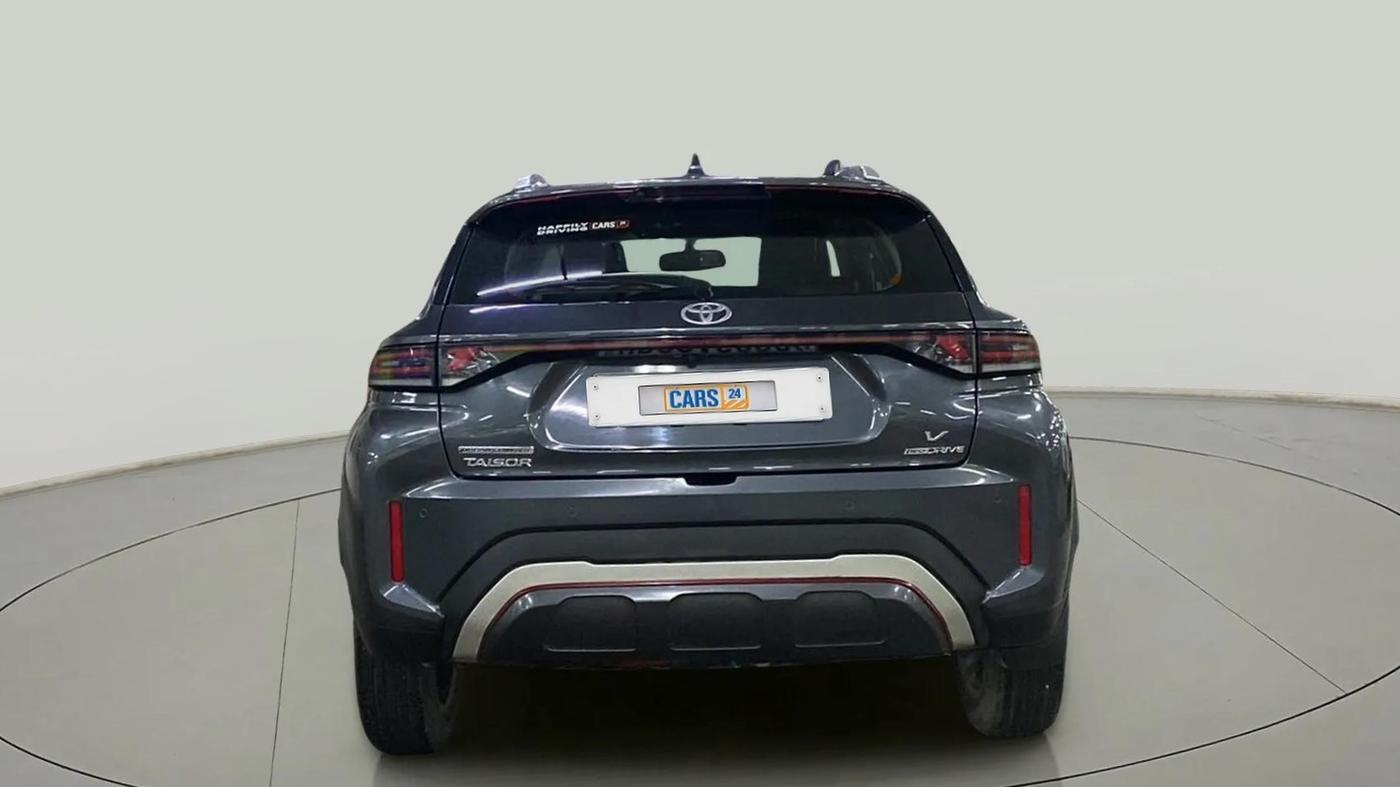 2024 Toyota Urban Cruiser Taisor V 1.0 Petrol AT, Petrol, Automatic, 7,272 km, Back/Rear