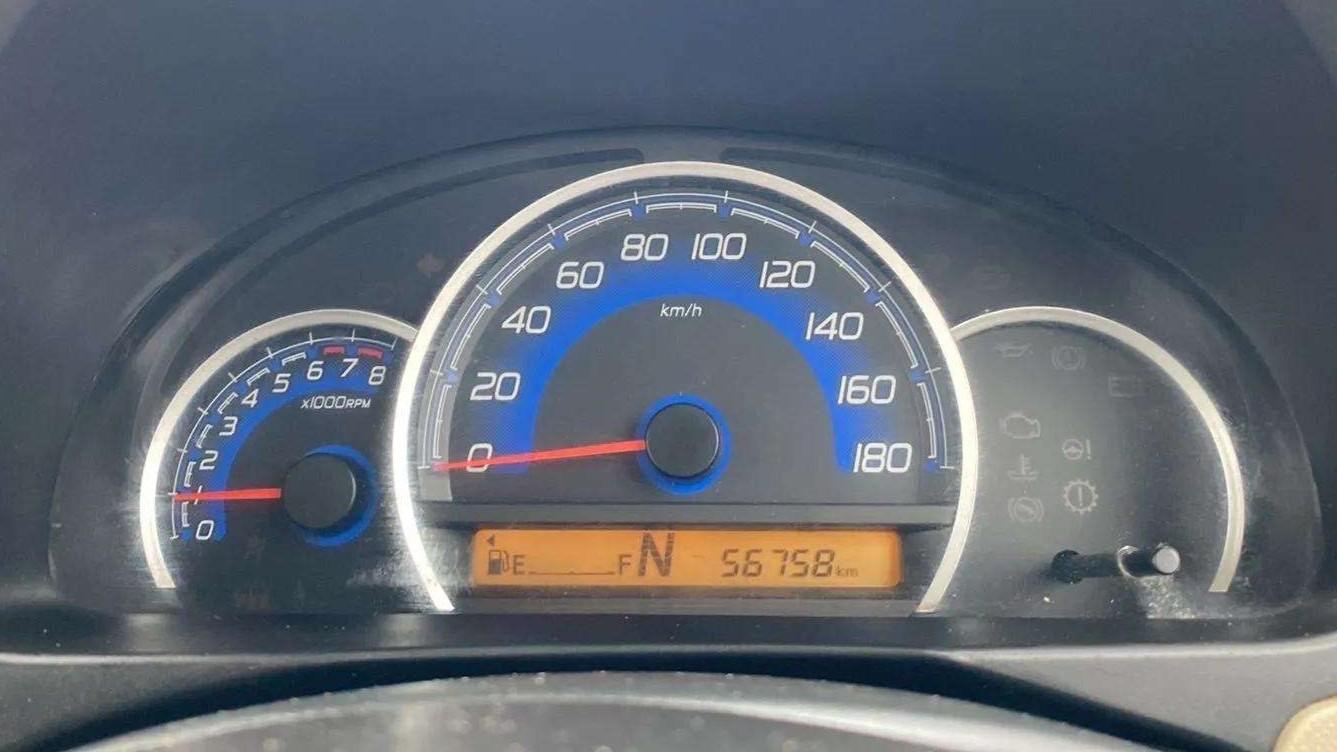 2017 Maruti Wagon R 1.0 VXI AMT, Petrol, Automatic, 56,807 km, Odometer Image