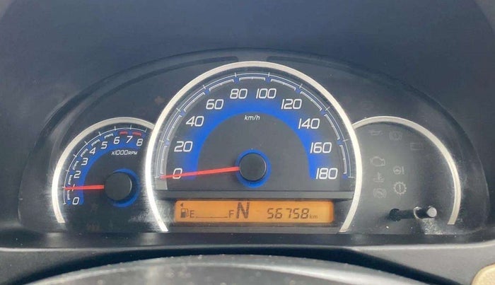 2017 Maruti Wagon R 1.0 VXI AMT, Petrol, Automatic, 56,732 km, Odometer Image