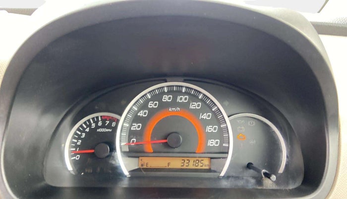 2016 Maruti Wagon R 1.0 VXI, Petrol, Manual, 33,168 km, Odometer Image