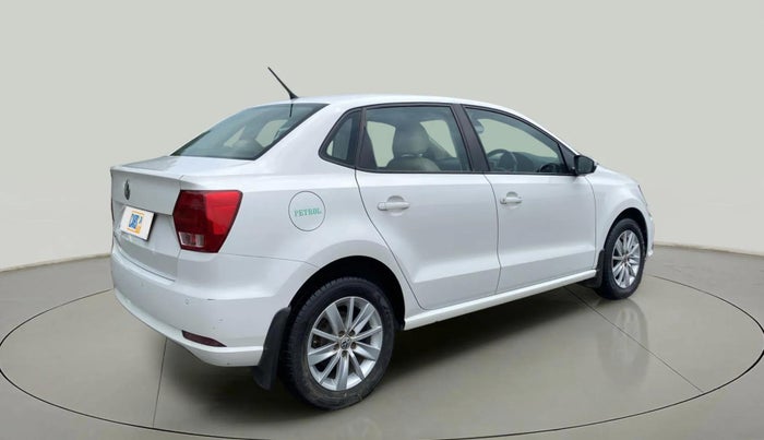 2016 Volkswagen Ameo HIGHLINE1.2L, Petrol, Manual, 1,02,682 km, Right Back Diagonal