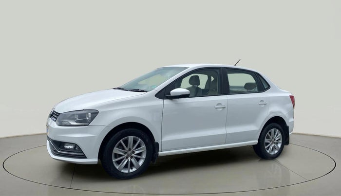 2016 Volkswagen Ameo HIGHLINE1.2L, Petrol, Manual, 1,02,682 km, Left Front Diagonal