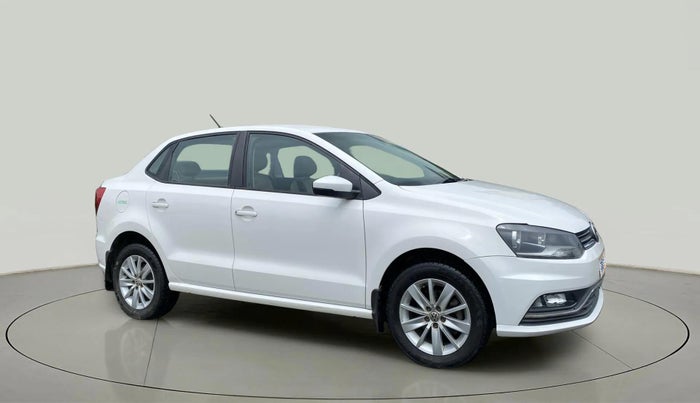 2016 Volkswagen Ameo HIGHLINE1.2L, Petrol, Manual, 1,02,682 km, Right Front Diagonal