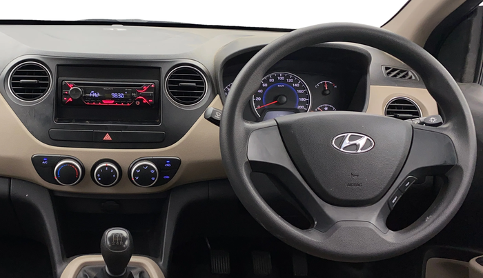 2017 Hyundai Grand i10 MAGNA 1.2 KAPPA VTVT, Petrol, Manual, 20,443 km, Steering Wheel Close Up