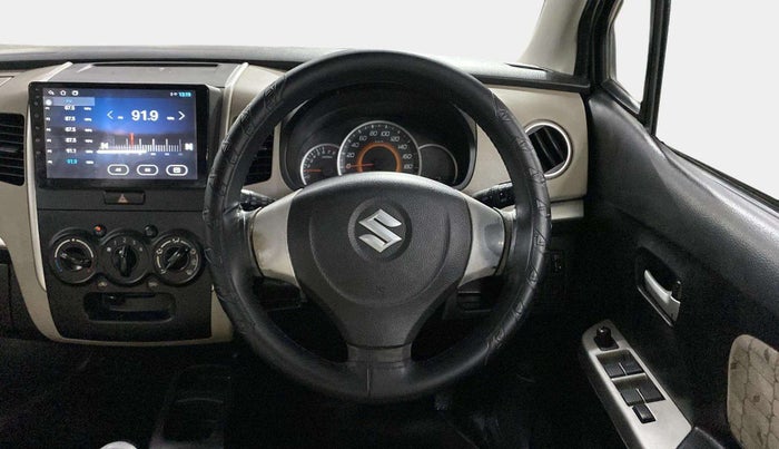2014 Maruti Wagon R 1.0 VXI, Petrol, Manual, 55,816 km, Steering Wheel Close Up