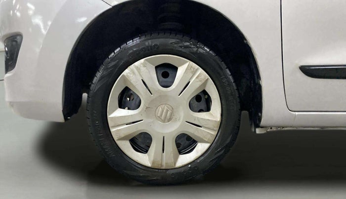 2014 Maruti Wagon R 1.0 VXI, Petrol, Manual, 55,816 km, Left Front Wheel