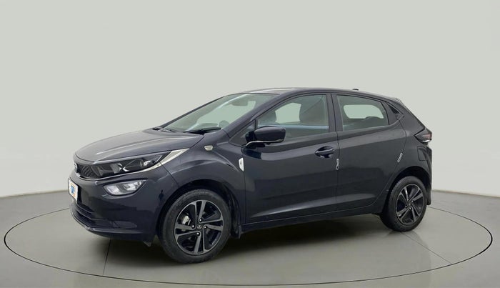2023 Tata ALTROZ  XZA Plus Sunroof Dark Edition, Petrol, Automatic, 4,496 km, Left Front Diagonal