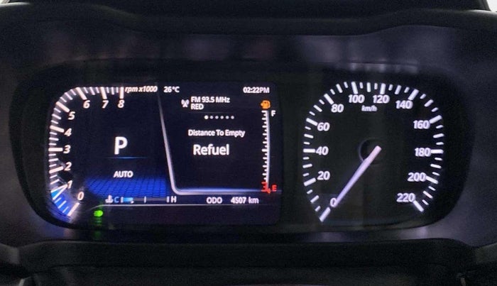 2023 Tata ALTROZ  XZA Plus Sunroof Dark Edition, Petrol, Automatic, 4,496 km, Odometer Image