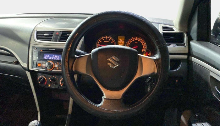 2014 Maruti Swift VXI, Petrol, Manual, 75,315 km, Steering Wheel Close Up