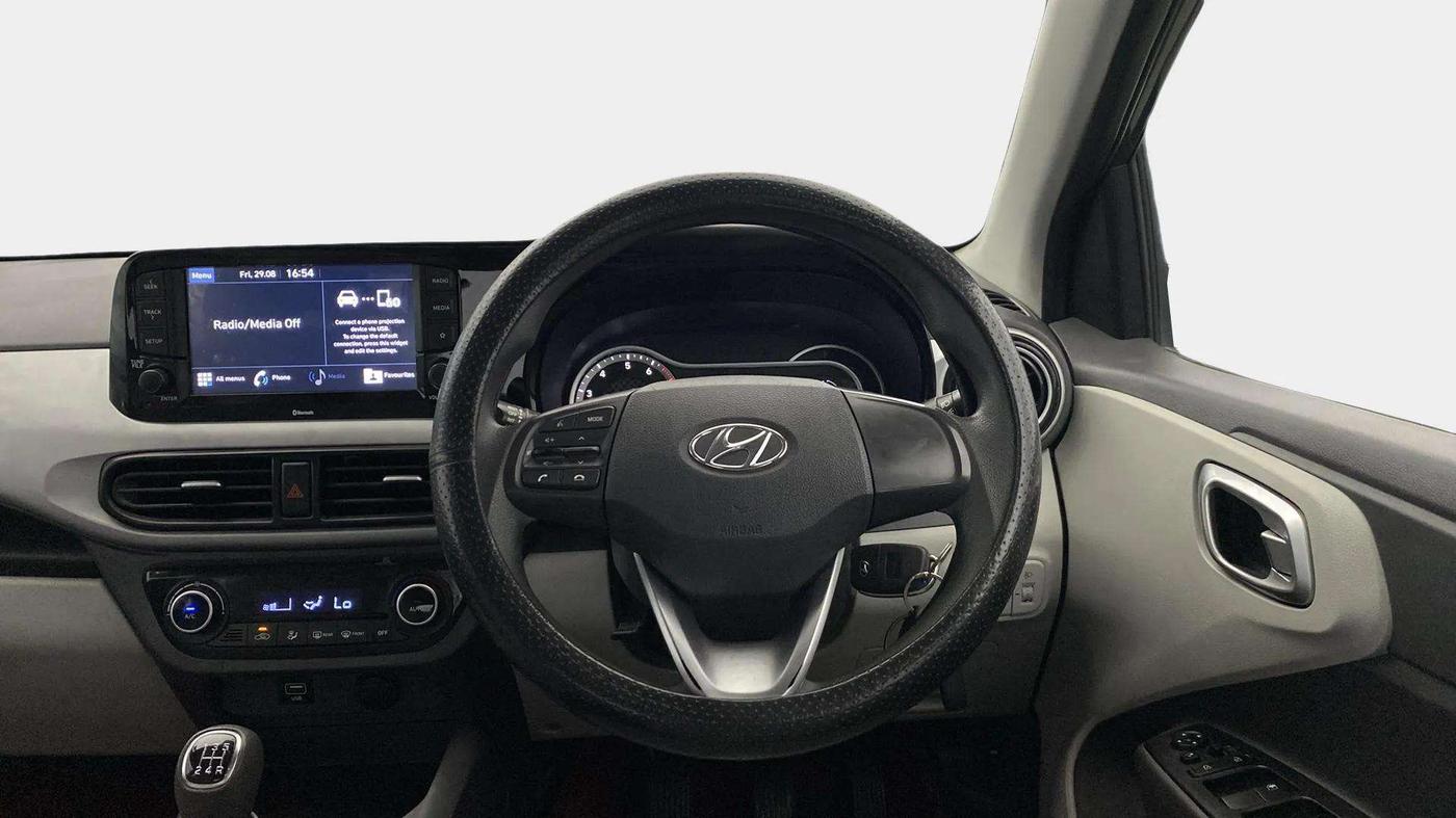 2020 Hyundai GRAND I10 NIOS SPORTZ 1.2 KAPPA VTVT, Petrol, Manual, 31,347 km, Steering Wheel Close Up