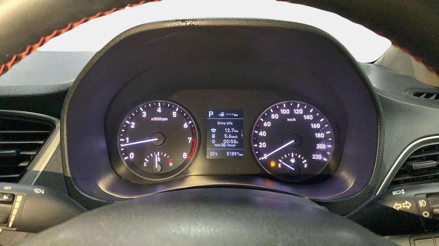 2018 Hyundai Verna 1.6 VTVT SX (O) AT, Petrol, Automatic, 51,878 km, Odometer Image