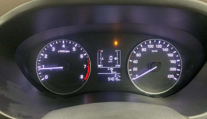 2017 Hyundai Elite i20 SPORTZ 1.2, Petrol, Manual, 54,013 km, Odometer Image