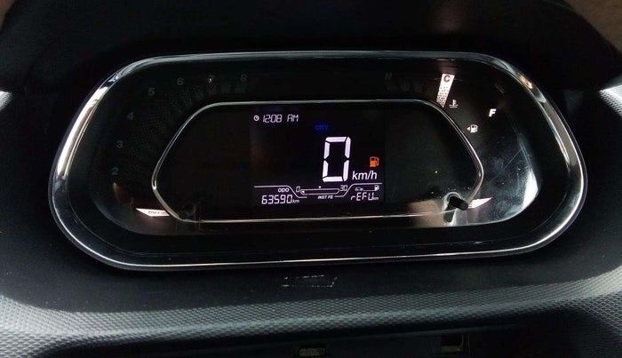 2019 Tata TIGOR XZ PLUS PETROL, Petrol, Manual, 63,590 km, Odometer Image