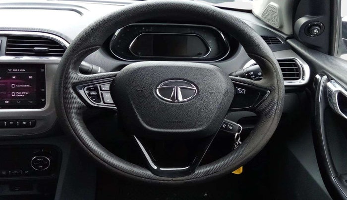 2019 Tata TIGOR XZ PLUS PETROL, Petrol, Manual, 63,590 km, Steering Wheel Close Up