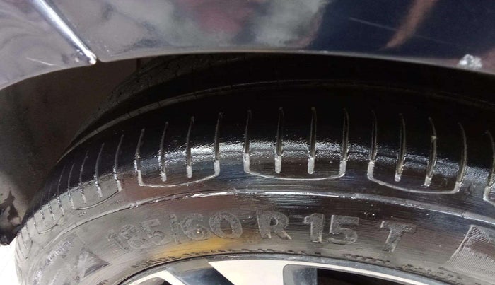 2019 Tata TIGOR XZ PLUS PETROL, Petrol, Manual, 63,590 km, Left Front Tyre Tread