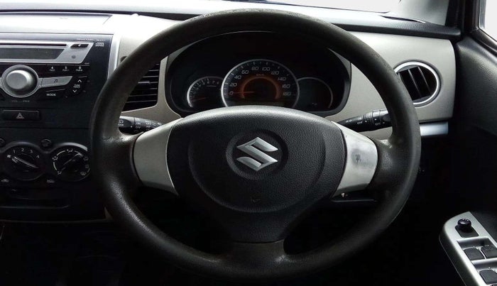 2015 Maruti Wagon R 1.0 VXI, Petrol, Manual, 76,427 km, Steering Wheel Close Up