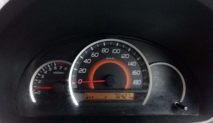 2015 Maruti Wagon R 1.0 VXI, Petrol, Manual, 76,427 km, Odometer Image