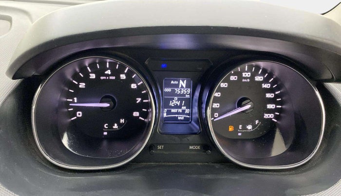 2018 Tata Tiago XZA PETROL, Petrol, Automatic, 75,336 km, Odometer Image