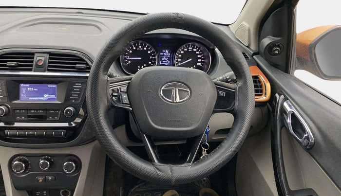 2018 Tata Tiago XZA PETROL, Petrol, Automatic, 75,336 km, Steering Wheel Close Up