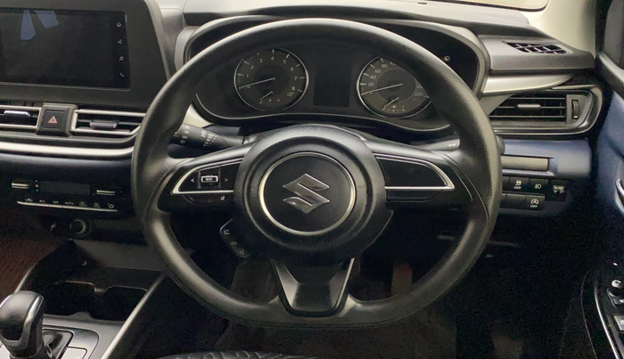 2023 Maruti Baleno ZETA 1.2 AGS, Petrol, Automatic, 7,438 km, Steering Wheel Close Up