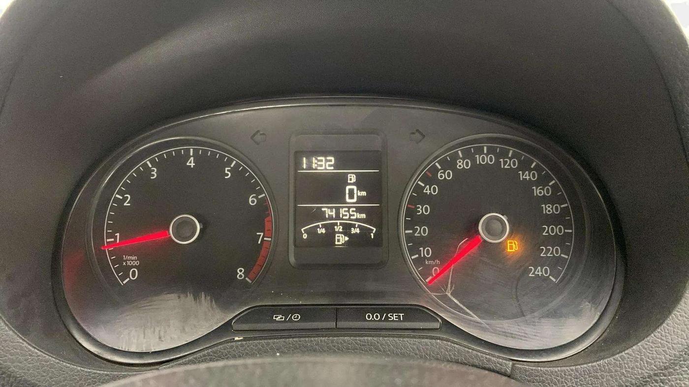 2017 Volkswagen Ameo COMFORTLINE PLUS 1.2L, Petrol, Manual, 74,205 km, Odometer Image