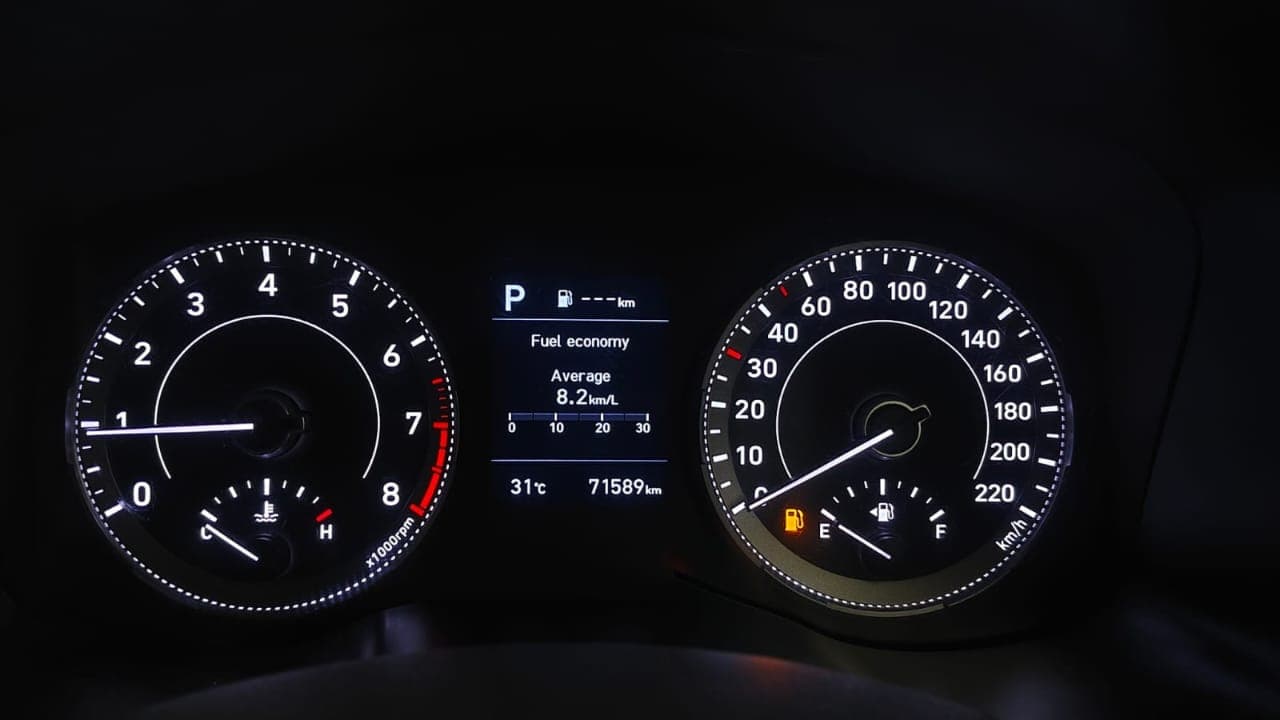 2019 Hyundai VENUE SX PLUS 1.0 TURBO DCT, Petrol, Automatic, 71,733 km, Odometer Image