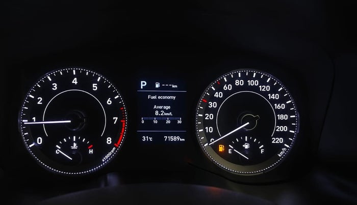 2019 Hyundai VENUE SX PLUS 1.0 TURBO DCT, Petrol, Automatic, 71,588 km, Odometer Image